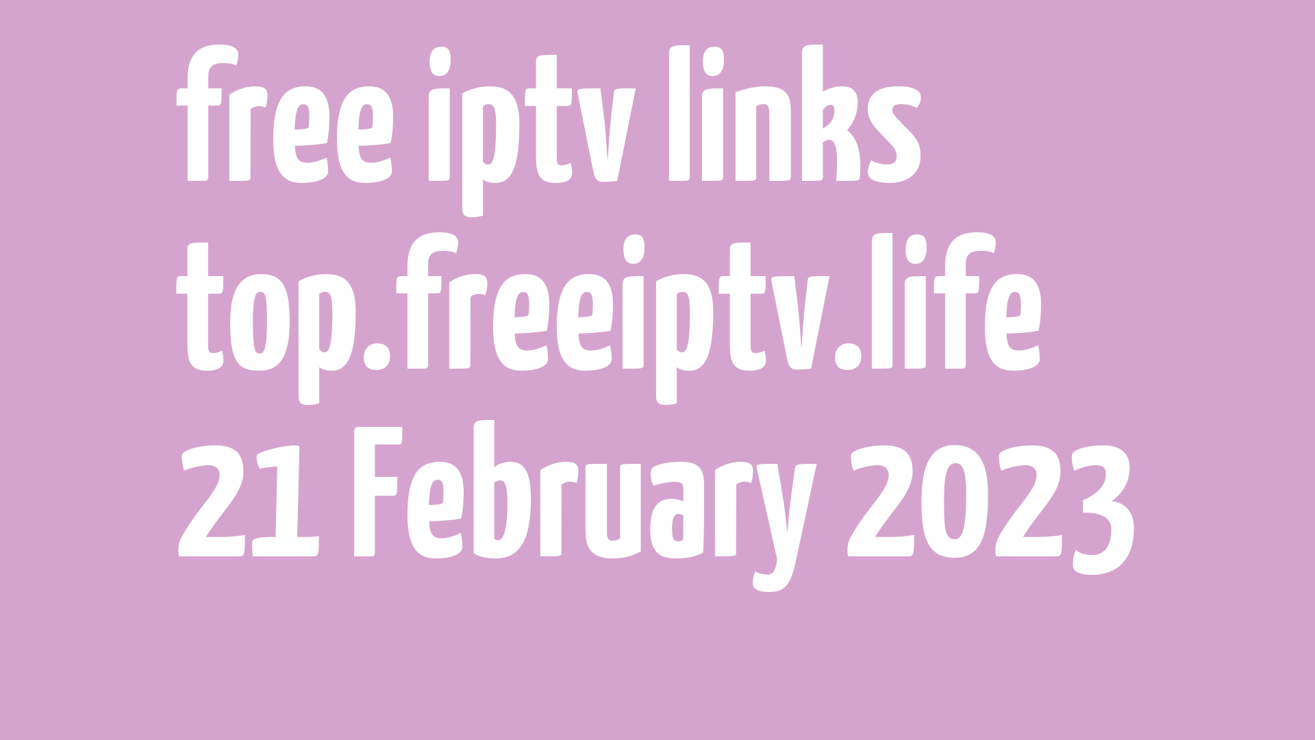 free iptv links 200223